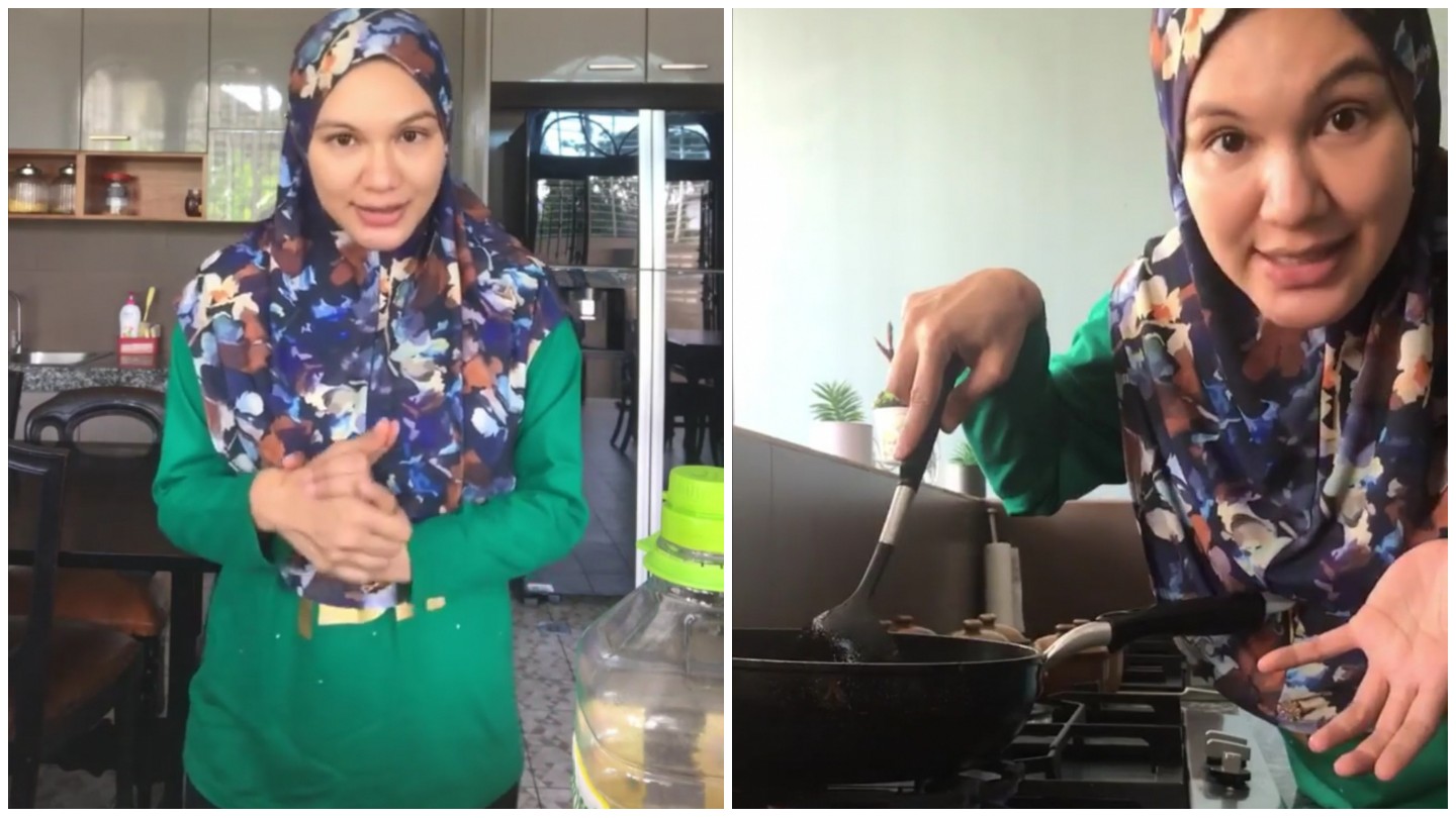 Demi anak, Datin Shahida dalam berpantang tetap ke dapur ...